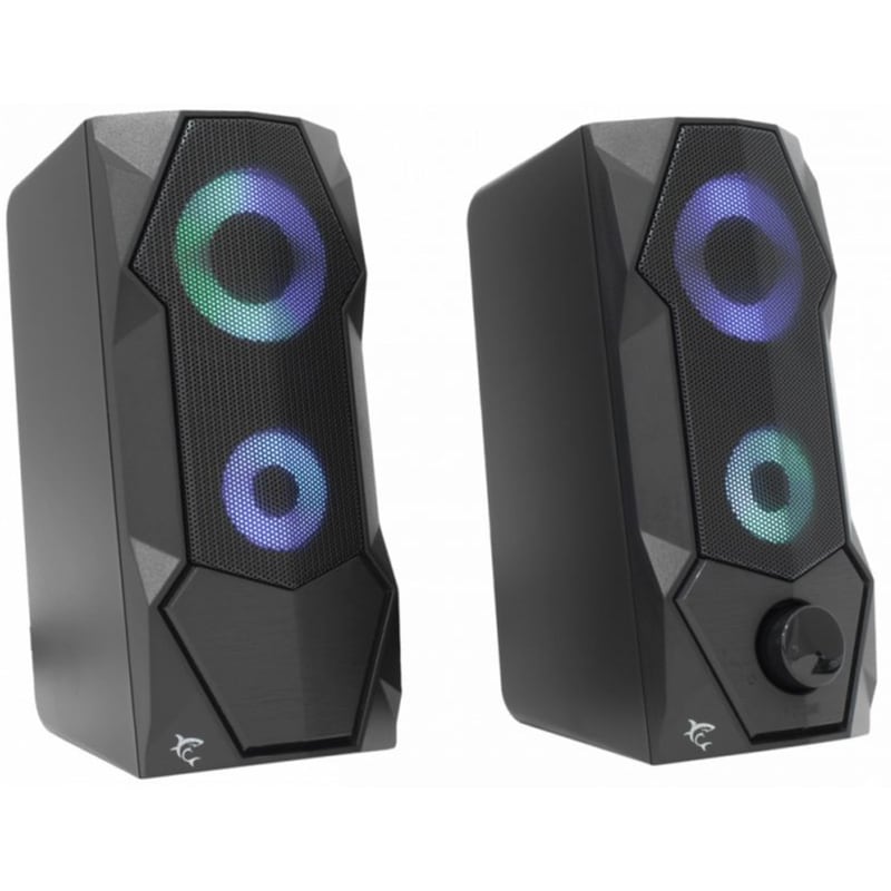 Ηχεία 2.0 White Shark Flow 5W - Μαύρο