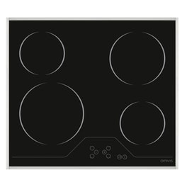 OMNYS CH4IN 59 cm  Μαύρο Εστία Κεραμική Αυτόνομη