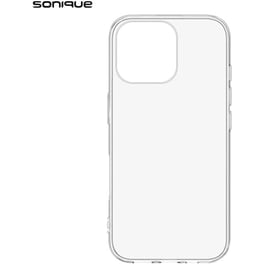 Θήκη Σιλικόνης Sonique Crystal Clear Apple (big Hole) Iphone 16 Pro Max Διάφανο