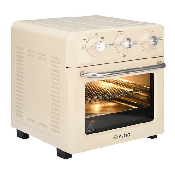 ESTIA 06-23706 EPOQUE με Πόρτα 1400 W 12 L Ivory Φριτέζα Αέρος-Φουρνάκι image 1