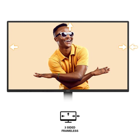 AOC B3 27B31H Computer Monitor 27" FHD Flat 120 Hz 4ms image 1