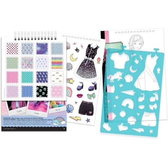 Make It Real - Fashion Design Sketchbook - Pastel Pop! (3205) image 1