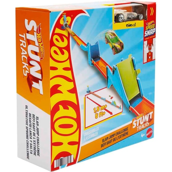 Hot Wheels Πίστα Stunt Tracks Slam Jump Challenge image 1
