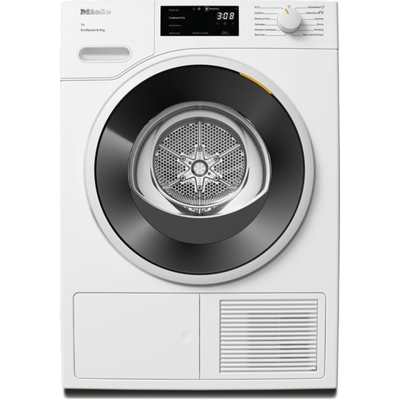 MIELE TWC640WP EcoSpeed 8 kg A+++ με Αντλία Θερμότητας Λευκό Στεγνωτήριο Ρούχων image 0