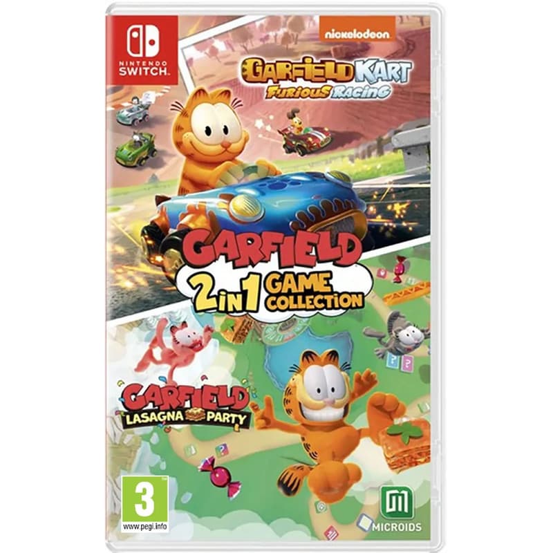 MICROIDS Garfield 2 in 1 Game Collection - Nintendo Switch