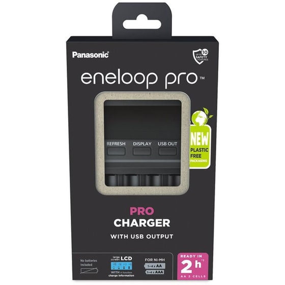 Φορτιστής Μπαταριών Panasonic Eneloop Pro BQ-CC65 image 1