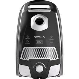 TESLA BG401EU 800 W με Σακούλα 3 L Μαύρη Ηλεκτρική Σκούπα
