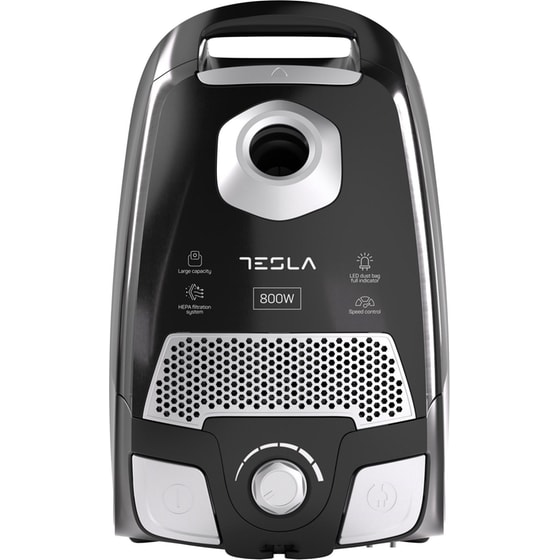 TESLA BG401EU 800 W με Σακούλα 3 L Μαύρη Ηλεκτρική Σκούπα image 0