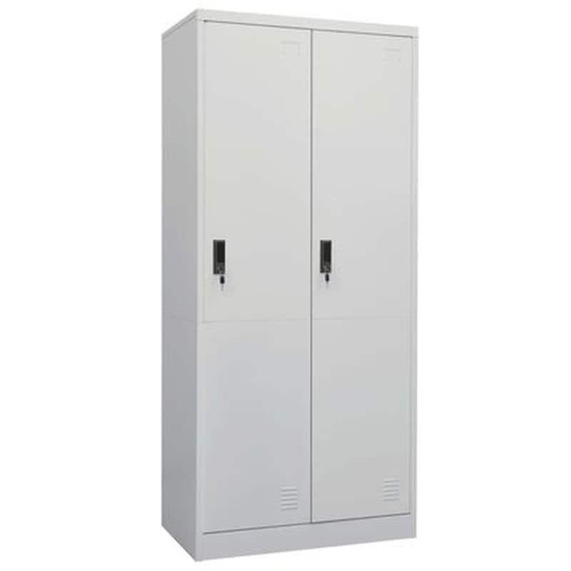 Ντουλάπα Vidaxl από Χάλυβα 80x50x180cm - Λευκό