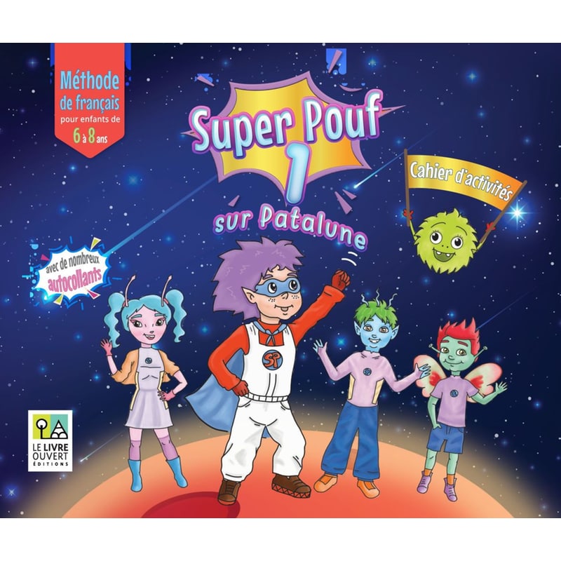 Super Pouf 1 Cahier d’activités