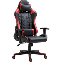 Καρέκλα Gaming ArteLibre Ennis από Τεχνητό Δέρμα - Κόκκινη/Μαύρη