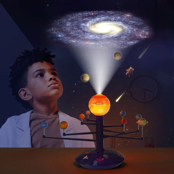 Top Bright Solar System 3D with Projector STEM Game image 6