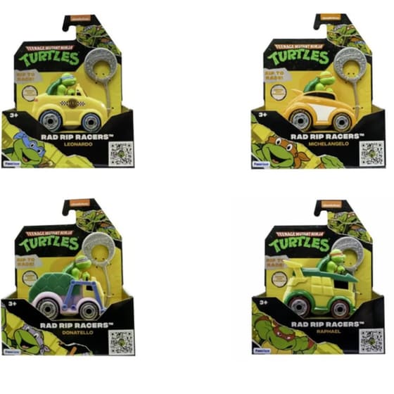 Χελωνονιντζάκια Giochi Preziosi Tmnt Movie Όχημα Με Λειτουργίες (4 Σχέδια) image 4