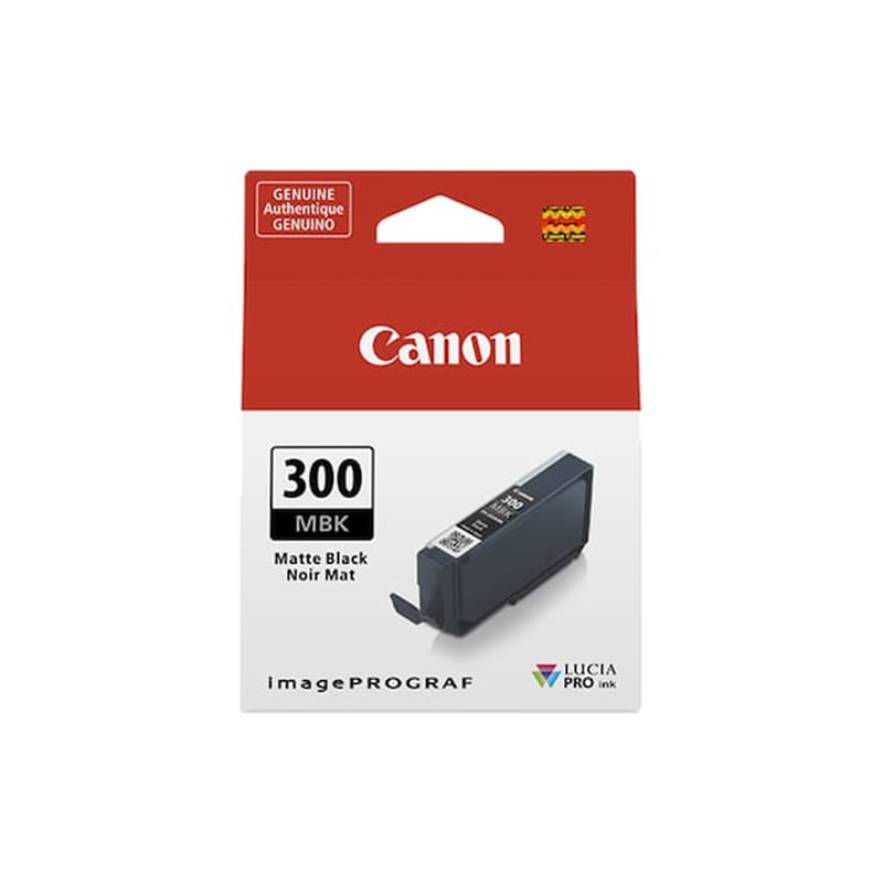 Canon Pfi-300 Μαύρο Μελάνι Εκτυπωτή Pfi-300Matte