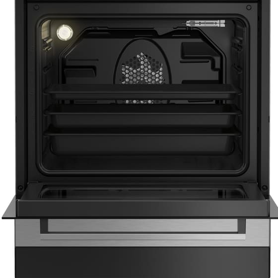 BEKO FSM 67010 GX 72 lt Inox Ηλεκτρική Κουζίνα Κεραμική image 4