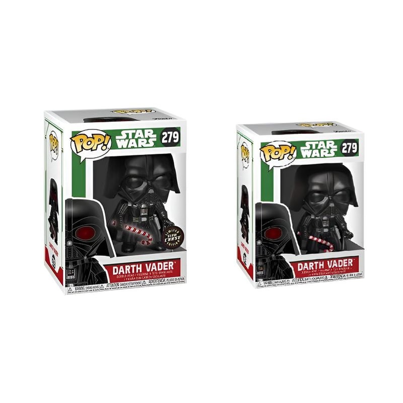 FUNKO Φιγούρες Funko Pop! Bundle Of 2: Star Wars Holiday - Darth Vader #279 And Chase