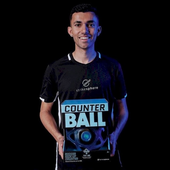 Strikesphere Counter Ball Ηλεκτρονική Μπάλα Ποδοσφαίρου image 5
