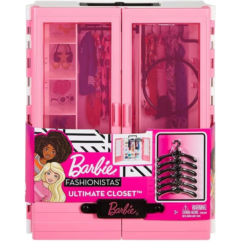 Mattel Barbie Fashionistas Ultimate Closet Ντουλάπα (GBK11)