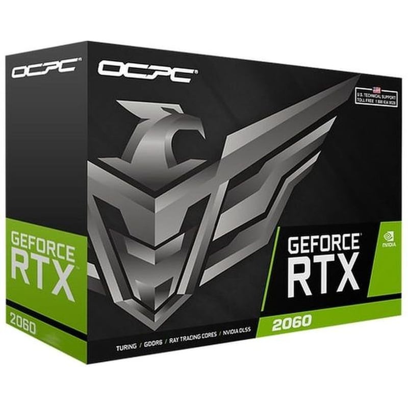 OCPC Κάρτα Γραφικών OCPC GeForce RTX 2060 6GB OC