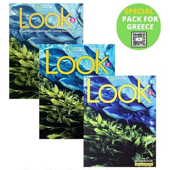 Look 3 Special Pack For Greece (Student's Book + Spark + Workbook + Reading Anthology + Wordlist) image 0