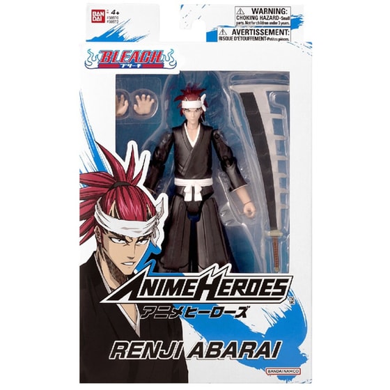 Φιγούρα Bandai - Bleach - Anime Heroes - Abarai Renji image 5