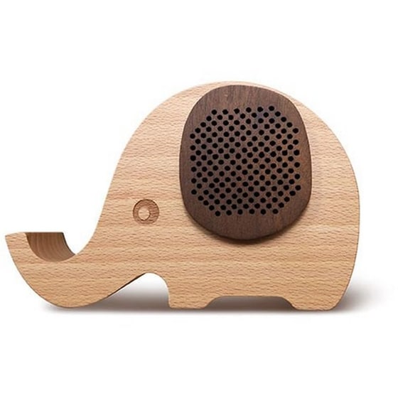 Φορητό Ηχείο Bluetooth Maxton Mx30 3W με βάση κινητού - Καφέ image 1
