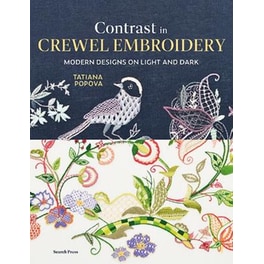 Contrast in Crewel Embroidery
