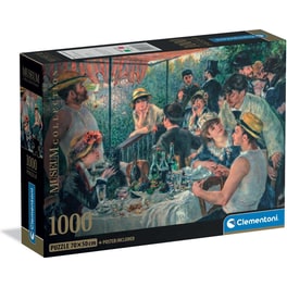 Παζλ Clementoni Museum Collection Renoir: Το Πρόγευμα των Βαρκάρηδων - Compact Box (1000 Κομμάτια)
