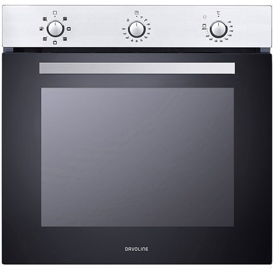 DAVOLINE BXA 608 INOX 72 Lt Inox Εντοιχιζόμενος Φούρνος Άνω Πάγκου image 0