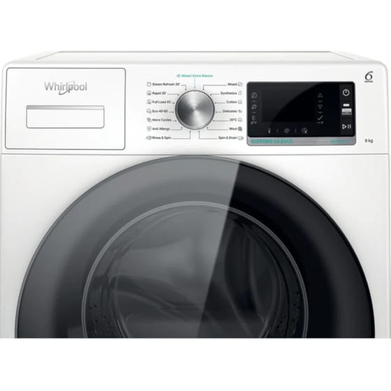 WHIRLPOOL W6 W945WB EE 9 kg 1.400 Στροφές Λευκό Πλυντήριο Ρούχων image 3