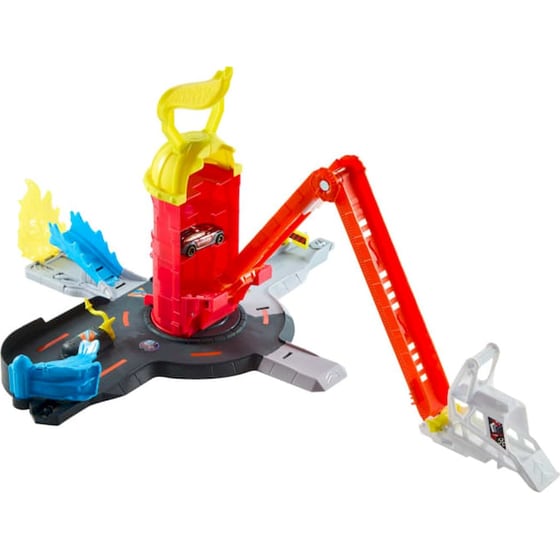 Mattel Hot Wheels City Πίστα Σούπερ Πυροσβεστικός Σταθμός image 5