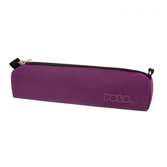 Κασετίνα Βαρελάκι Polo Roll Cord Μονή Μωβ image 0