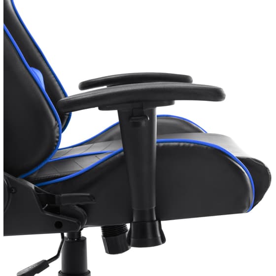 Καρέκλα Gaming VidaXL από Τεχνητό Δέρμα - Μαύρη/Μπλε image 5