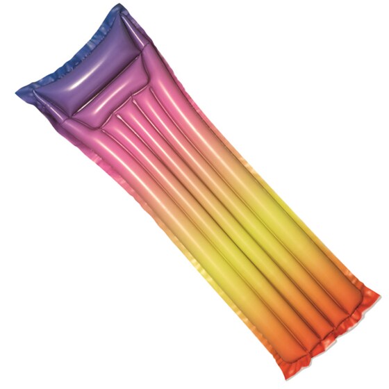 Στρώμα Θαλάσσης Bestway Rainbow 183 cm - Πολύχρωμο/Πορτοκαλί image 1
