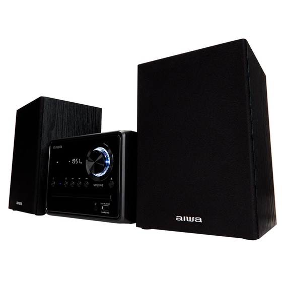 Ηχοσύστημα Aiwa MSBTU-300 2.0 20W Με CD/Digital Media Player - Μαύρο image 3