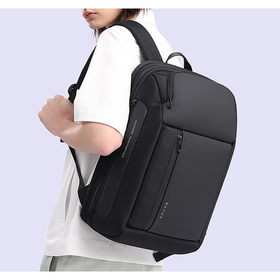 Τσάντα Laptop Bange 7663 15.6" Αδιάβροχη - Μαύρο image 6