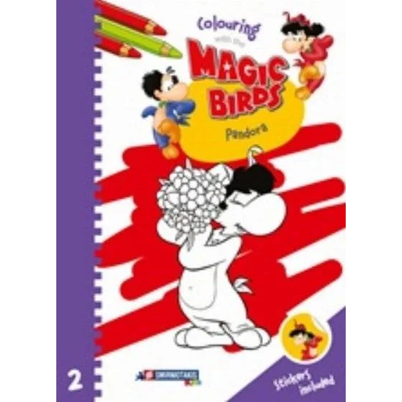 Colouring with the Magic Birds Pandora