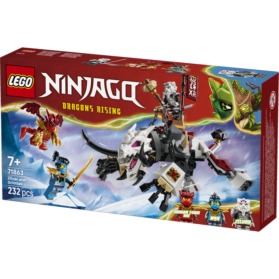 LEGO® Zilvar and Grimtak the Dragon Beast (71863) image 1