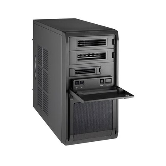 Κουτί Desktop Chieftec LT-01B-350GPB Mini-Tower 250W - Μαύρο image 1