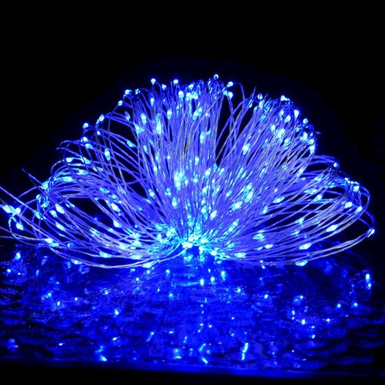 Λάμπακια Vidaxl Με 300 LED 30m - Μπλε image 1
