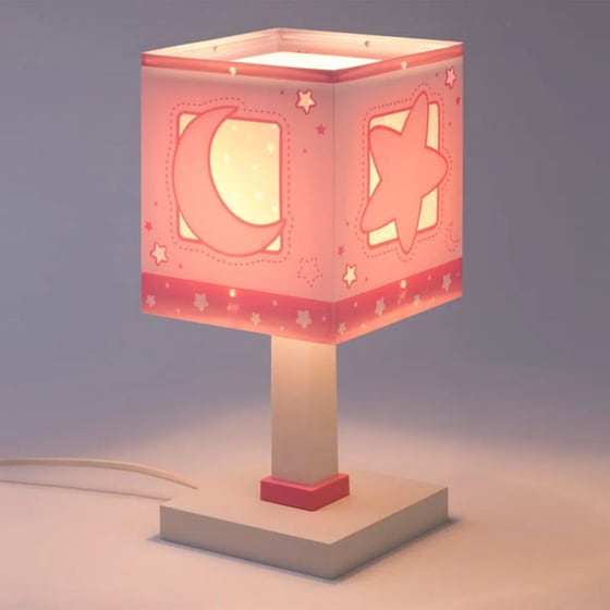 Παιδικό Επιτραπέζιο Φωτιστικό Ango Moon 63231S - Ροζ image 2