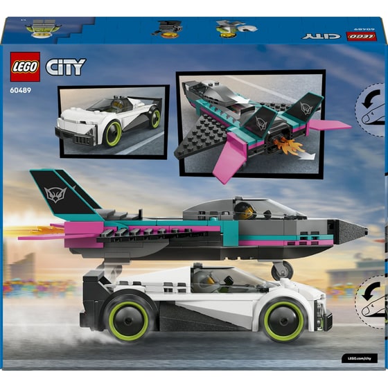 LEGO® City Τζετ vs. Αυτοκίνητο (60489) image 8