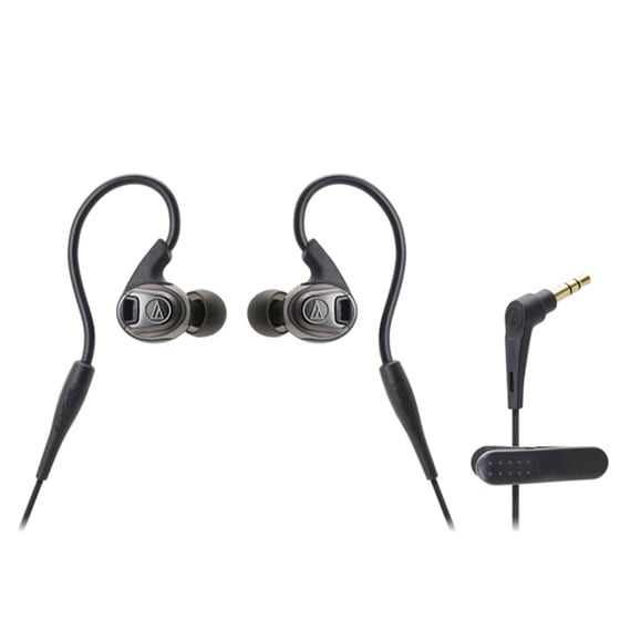 Ακουστικά Audio Technica ATHSPORT3 Inear Μαύρα image 0