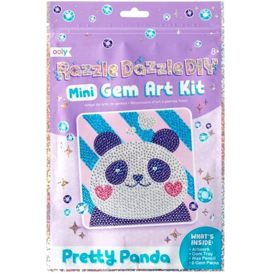 DIY Παιχνίδι Αυτοκόλλητα με Διαμαντάκια Ooly Panda image 0