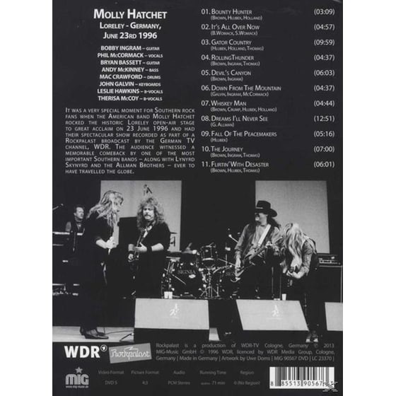 Live At Rockpalast 1996 (DVD Video Album) image 4