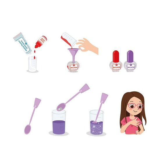 AS Company Clementoni Μαθαίνω Και Δημιουργώ Lab - Λαμπερά Νύχια image 3