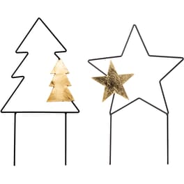 Χριστουγεννιάτικο Στικ Baden 32 cm 1 Τμχ - Αστέρι/Δέντρο