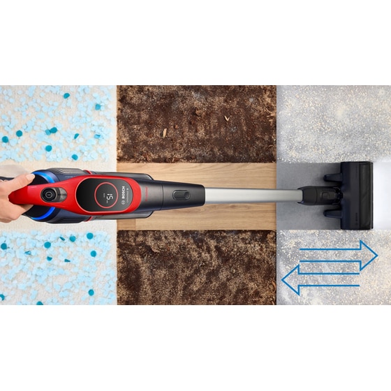 BOSCH Unlimited 9 ProAnimal BBS931PET 18 V 0.4 L Κόκκινη Σκούπα Stick image 6