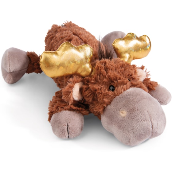 Λούτρινη NICI Κασετίνα Βαρελάκι Pouch Moose Thure (9cm) image 4