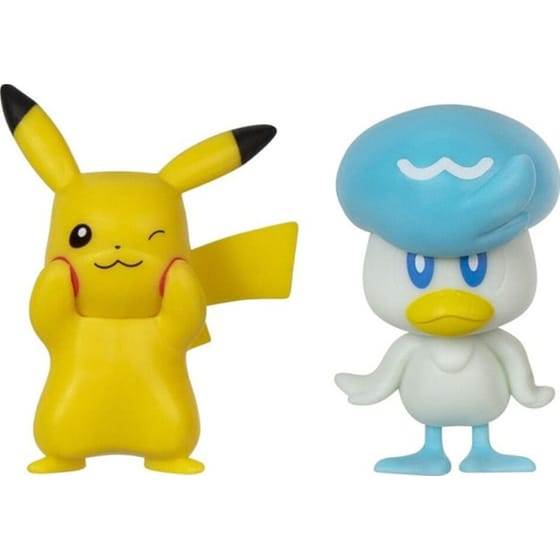 Φιγούρες Jazwares Pokemon - Pikachu And Quaxly (6cm) image 1